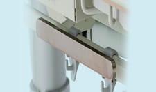 Guía corta de acero inoxidable 