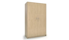 Un armario para una persona con 2 puertas